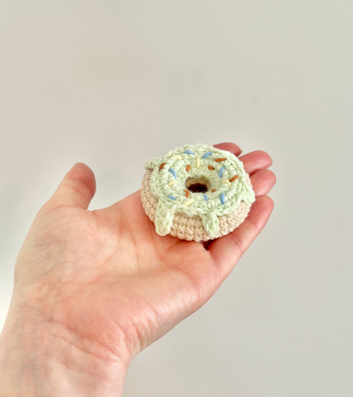 Lot de 4 mini donuts au crochet – Spécial chats gourmands 🍩🐾