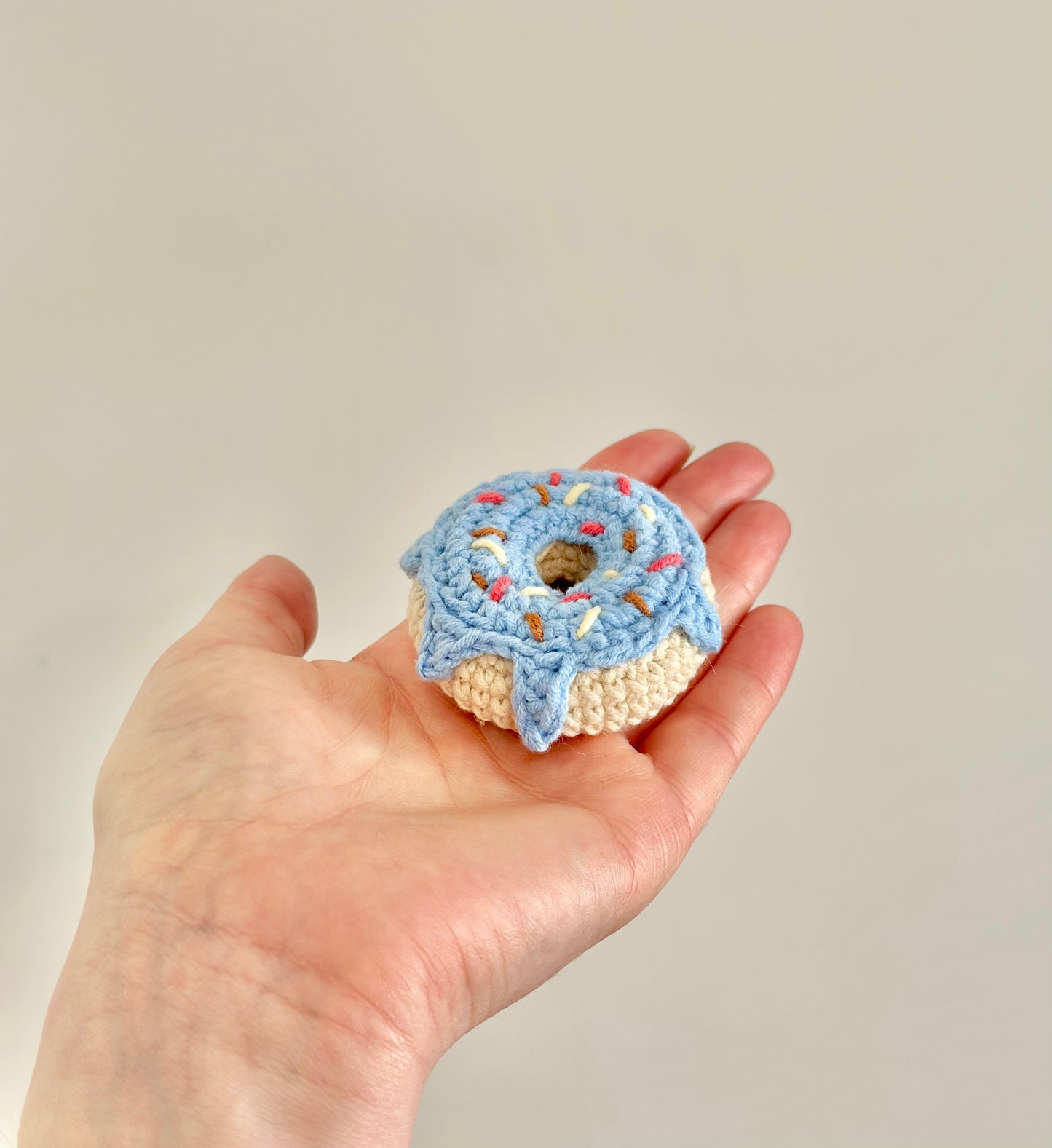 Lot de 4 mini donuts au crochet – Spécial chats gourmands 🍩🐾